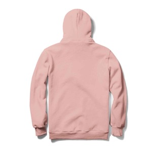 Sweat-shirt zippé vierge pour homme en coton biologique, personnalisable, épais, avec tissu double couche Air Layer, confortable, coupe ample - Product Image 2