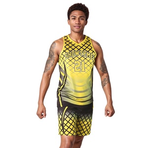 Wholesale Custom Design Breathable Plus <b>Size</b> Adult <b>Basketball</b> Jerseys Sublimation Uniform Set - Product Image 5