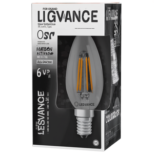 สำหรับ OSRAM Osr LED A3,4W E14klar470LMdim หลอดไฟ 6 VPE - Product Image 2