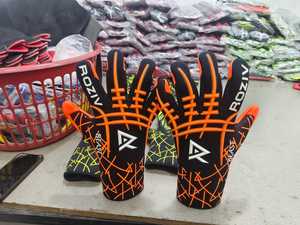 Gants de gardien de but en cuir professionnels, gants de football de haute qualité, respirants, à doigts complets, personnalisables, unisexes - Product Image 5