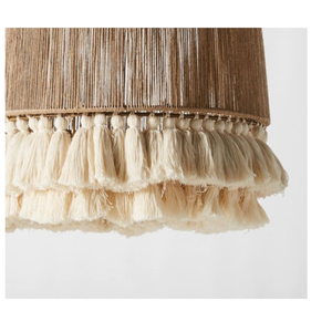 Meilleure nouvelle collection de bambou, jute, balle de maïs, abat-jour de plafond en bois, cadre durable, sûr et écologique, meubles de salon, décoration - Product Image 2