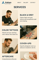 Tattoo Studio Servicios de diseño de sitios web Expertos en sitios web de confianza en EE. UU. Entrega de soluciones de negocios en línea confiables y asequibles