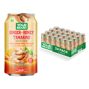 Bebida nutritiva de miel de jengibre Tamarindo Fábrica de 330ml NAM VIET GROUP de Vietnam Precio de fábrica Etiqueta privada Muestra gratis - Product Image 1