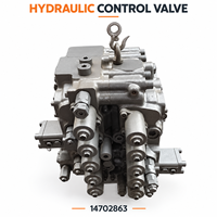 14702863 VOE14702863 Ensemble de soupape de commande principale hydraulique, soupape de distribution pour excavatrice Volvo EC250D EC300D, pièces détachées