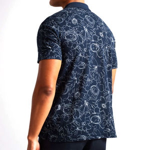 Venta al por mayor profesional de los hombres Polo T-Shirt Nuevas llegadas Sublimación Turn Collar de punto personalizable Polo 2025 - Product Image 2