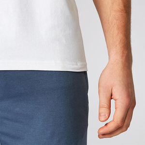 เสื้อยืดบ็อกซี่ขนาดใหญ่สำหรับผู้ชายเสื้อพิมพ์ลายตัวอักษรสไตล์ฮิปฮอปผ้าฝ้าย100% 260 GSM - Product Image 6