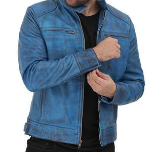 Chaqueta de Cuero de Nuevo Diseño, Precio al por Mayor, Chaqueta de Cuero con Logotipo Personalizado, Chaqueta de Cuero para Venta en Línea - Product Image 2