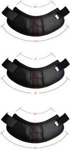 Bottes de cloche de cheval Bottes de cloche de cheval, sabot balistique équin Bottes de cloche de portée Turquoise Produits de course de chevaux anglais d'Inde - Product Image 5