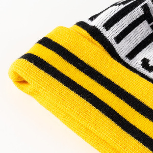 Venta al por mayor 100% lana personalizada etiqueta tejida bordado esquí gorro Skully Plain hombres/mujeres caza Animal Logo transpirable - Product Image 4