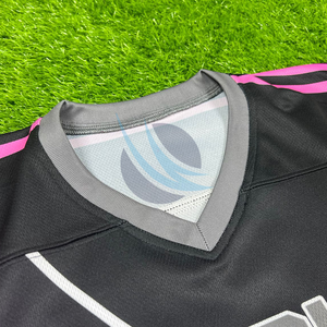 Maillot de hockey sur glace professionnel personnalisé sublimé avec tissu évacuant l'humidité léger et durable pour les équipes de jeunes et d'adultes - Product Image 4