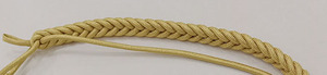 Alta calidad, dos puntas chapadas en oro de latón, cordón dorado informal Aiguillette en algodón, accesorio de alta calidad - Product Image 5