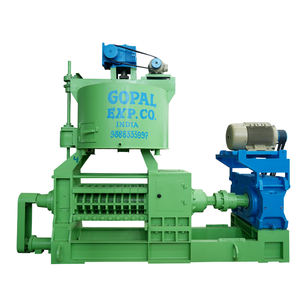 Prensa de aceite Gopal New de 3 etapas con caja de engranajes independiente para uso doméstico, planta de fabricación y producción de alimentos, incluyendo aceitunas y semillas de mostaza. - Product Image 2