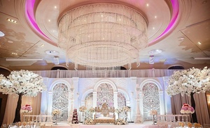 Mandap Tradicional Rajastaní de Fibra para Bodas, Mandap Ovalado para Bodas Reales, Elegante Juego de Mandap con Temática Rajastaní - Product Image 2