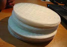 Papier de riz vietnamien biologique de qualité supérieure sans gluten en gros, fait à la main, pour rouleaux de printemps, pour adultes et nourrissons, emballé en sacs - Product Image 3