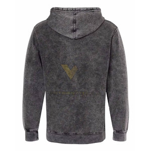 Marque privée Pull à capuche hiver délavé à l'acide pour hommes Motif solide quantité minimale de commande bas Vente chaude Fabriqué au Pakistan - Product Image 3