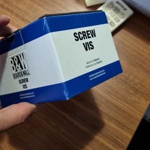 Vis autotaraudeuses pour plaques de plâtre, phosphate noir, filetage grossier, vis pour plaques de plâtre, plaques de plâtre - Product Image 1