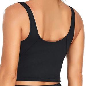 Nouveau soutien-gorge de sport de haute qualité soutien-gorge de yoga respirant en nylon spandex conception personnalisée soutien-gorge élégant pour femmes en gros pour femmes - Product Image 5