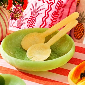 Buy <b>Wooden</b> <b>Spoons</b> <b>set</b> of 6 Online Best Prices 1 Made in India Includes <b>Wooden</b> Salad Server <b>Set</b> - Product Image 3