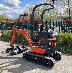 รถขุดขนาดเล็ก Kubota U10-5 แบบ Zero Tail Swing เครื่องยนต์ดีเซล พร้อมระบบไฮดรอลิกเสริม สำหรับงานก่อสร้างในฟาร์ม - Product Image 5