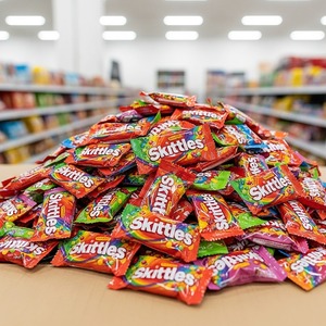 Skittles Rainbow Fruit Chewy Candy Hot <b>Sale</b> Bulk Supplier <b>for</b> Supermarkets Party Planners Retail Stores and Wholesalers - Product Image 1