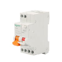 Interruptor Diferencial Integrado Easy9 EA9R RCBO 6kA 30mA Tipo C Curva C 1P+N/2P/3P/4P Riel DIN 230/400V