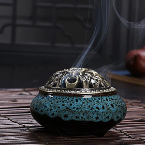 Premium Quality Arabic <b>Bakhoor</b> Incense Burner for <b>Oud</b> Chips Home and Office - Product Image 6