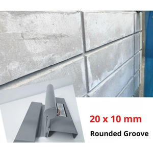 เครื่องเซาะร่องสแตนเลสแนวอุตสาหกรรมขนาด10ซม. ใช้ตัดปูนฉาบผนังเครื่องมือเซาะร่องสำหรับงานเรนเดอร์ซีเมนต์ - Product Image 5