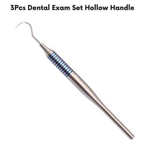 Ensemble d'examen dentaire manuel professionnel Instruments réutilisables Sonde à poignée de miroir Pince à épiler London College ALFALAH INDUSTRIES - Product Image 2