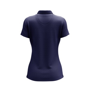 Derniers modèles de t-shirts polo courts en polyester pour femmes polos sublimés de haute qualité avec logo t-shirts en gros - Product Image 6