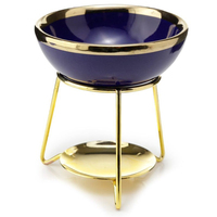 Récipient en étain pour bougie artisanale Design simple bocaux polis or navire avec métal de haute qualité pour la décoration de la maison et des fêtes