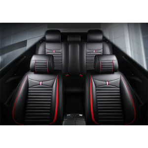Housses de siège de voiture universelles imperméables de haute qualité, personnalisées, quatre saisons, en cuir, ensemble complet - Product Image 4