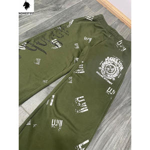 ชุดวอร์มเล่นฟุตบอลของผู้ชายชุดวอร์มเล่นกีฬาแบบลำลองเอวยางยืดทรงแบนการออกแบบซับลิเมชันด้านหน้าผ้าวูลปรับแต่งได้ - Product Image 5