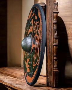 Auténtico escudo Loth último diseño medieval hecho a mano cuchillos vikingos acero de alto carbono mejor fabricante OEM grado personalizable - Product Image 6