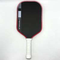 JAS Venta Caliente Raqueta de Pickleball Personalizada de Fibra de Carbono OEM 5ª Generación con Marco de Energía Cinética Sin Bordes 16mm Doble Certificación
