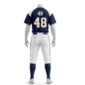 In Stock Breathable Quick Dry Baseball Uniforms Customized Teamwear Best Style Baseball Uniforms - Product Image 2