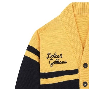 Suéteres Personalizados con Logotipo, Cárdigan Informal de Punto Jacquard de Algodón para Hermandades y Fraternidades, Ropa de Invierno - Product Image 3