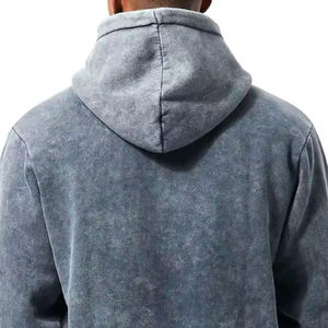 Conjunto de Sudadera con Capucha y Pantalones Deportivos de Alta Calidad con Lavado Ácido, Diseño Personalizado - Product Image 6