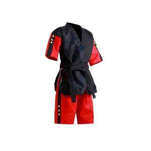 Alta calidad 100% algodón artes marciales Taekwondo uniforme tendencia Judo Karate desgaste - Product Image 2