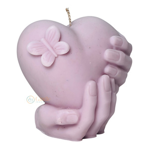 Heart Butterfly Design Soy Wax <b>Candles</b> Unique <b>Novelties</b> for Festivals Weddings Christmas & Bars for Holiday Decor - Product Image 4