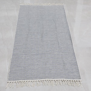 Juego de alfombras personalizables ecológicas para sala de estar, algodón de chenilla turco de Luna Dorada fina, resistente a las manchas - Product Image 5