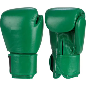 Gants de boxe en cuir fabriqués au Pakistan, faits à la main, très vendus, dernier style avec un design respirant unique - Product Image 4