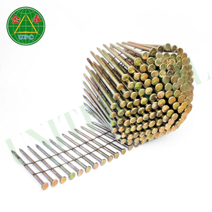 Clavos de bobina de vástago liso de 2 pulgadas con revestimiento amarillo para la fabricación de palés con vástago liso, el mejor precio de Direct Vietnam - Product Image 5