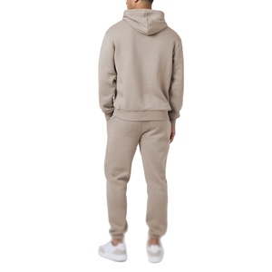 OEM Men's Solid Lightweight Acid Wash Hoodie and Sweatpants Custom Drop Shoulder Autumn <b>Tracksuits</b> for Adults Leisurewear - Product Image 6