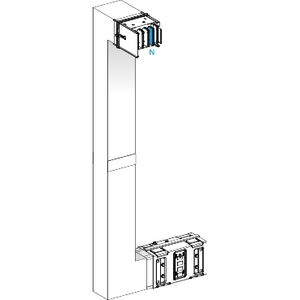 Raccordo per condotto barriera antincendio Schneider Electric KSA1000DMCL41F Canalis-Multiple-Upward Then Left-Segment B M-TO-M - Product Image 1