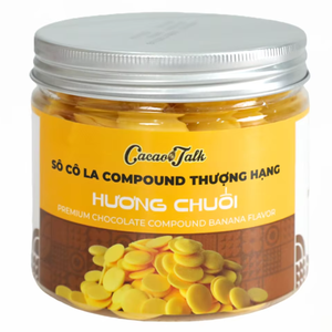 Alta calidad HALAL panadería cacao botón comida caramelo OEM/ODM gran oferta plátano compuesto Chocolate al por mayor buen precio - Product Image 1