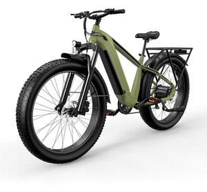 Bicicleta eléctrica para adultos, Ebike con neumáticos gruesos de 26" x 4.0, bicicleta eléctrica de montaña con sensor de torque y motor de 1500W, bicicleta eléctrica de 25MPH - Product Image 1