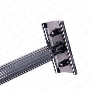 Professional Stainless Steel Twin Blade Safety Razor Heavy Duty Reusable Shaving Tool for <b>Men</b> and Body with Precision Grip - Product Image 5
