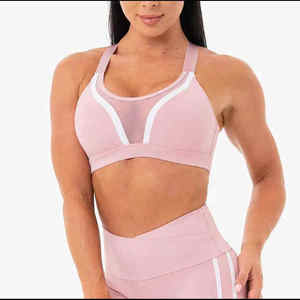 <b>Cheap</b> Price Women Sports Bra Wholesale Seamless Yoga Running Spandex Blend Comfortable Quick Dry Medium Support Fitness Bra - Product Image 3
