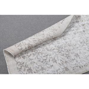 พรมตุรกี, พรมตกแต่งขนาด 3.1x6.8 ฟุต, พรมลายปะติดสีขาว - Product Image 5