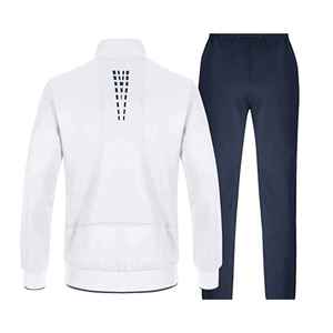 Survêtement personnalisable en coton et polyester pour hommes avec manches longues et col à capuche pour les sports d'hiver - Product Image 2